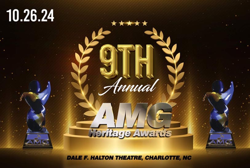 Coming October 26, 2024 - the 9th Annual AMG Heritage Awards